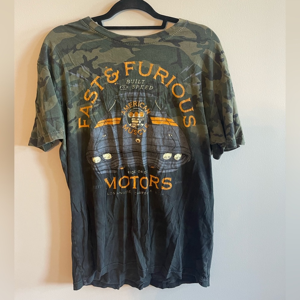 FAST & FURIOUS GRAPHIC TEE 🧡💚